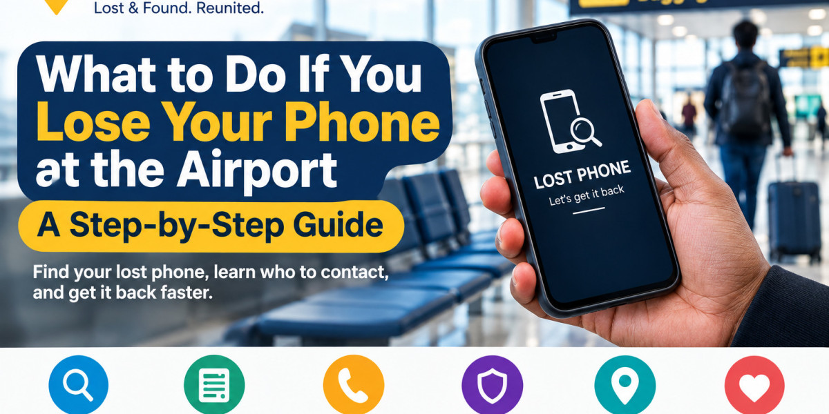 What to Do If You Lose Your Phone at the Airport | GetItBk